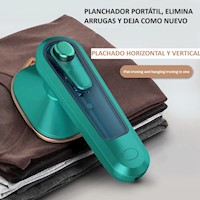 Máquina de Planchado Portable Vapor Hogar Viaje Navidad Genieka
